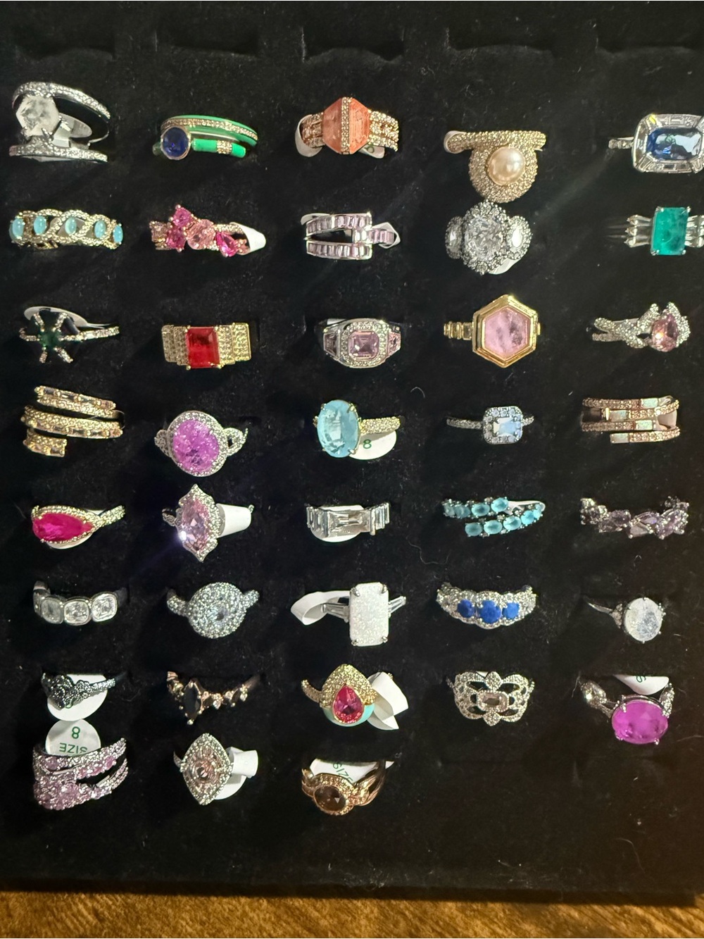 Bomb Party OG rings size 8 Lot